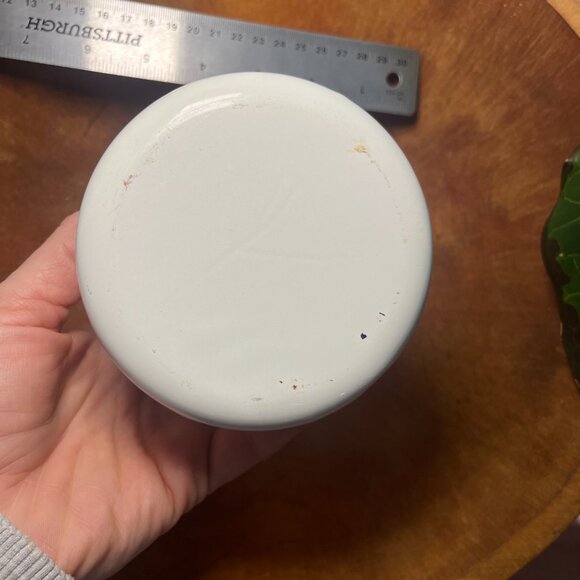 White Farmhouse Ceramic Pitcher - Picture 8 of 9